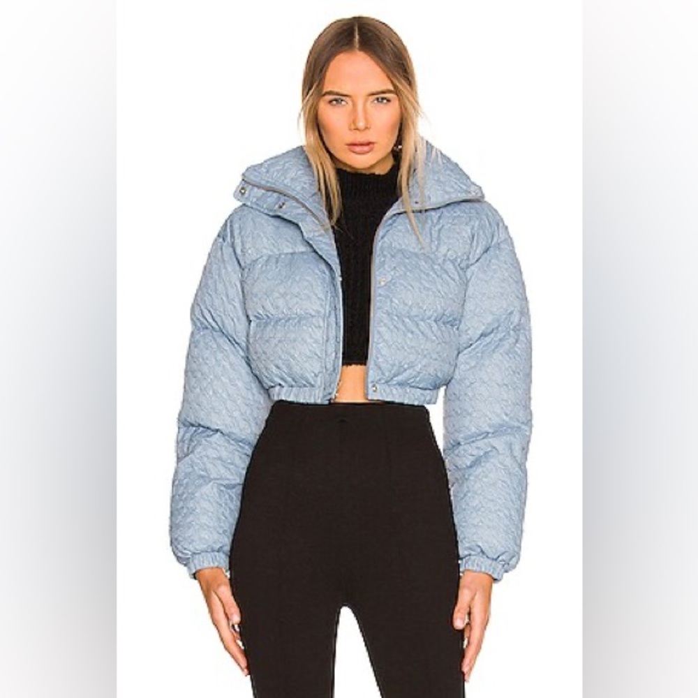h:ours Cressida Bomber in Blue. - size XXS
